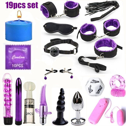 BDSM Erotic Toy Set Sexy Toys Adult Games Sex Bondage Restraint.Handcuffs Nipple Clamp Whip Collar Sex Toys for Couples - My StoreBDSM Erotic Toy Set Sexy Toys Adult Games Sex Bondage Restraint.Handcuffs Nipple Clamp Whip Collar Sex Toys for Couples33sextoysMy Store8pcs8pcsBDSM Erotic Toy Set Sexy Toys Adult Games Sex Bondage Restraint.Handcuffs Nipple Clamp Whip Collar Sex Toys for Couples