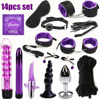 BDSM Erotic Toy Set Sexy Toys Adult Games Sex Bondage Restraint.Handcuffs Nipple Clamp Whip Collar Sex Toys for Couples - My StoreBDSM Erotic Toy Set Sexy Toys Adult Games Sex Bondage Restraint.Handcuffs Nipple Clamp Whip Collar Sex Toys for Couples33sextoysMy Store8pcs8pcsBDSM Erotic Toy Set Sexy Toys Adult Games Sex Bondage Restraint.Handcuffs Nipple Clamp Whip Collar Sex Toys for Couples