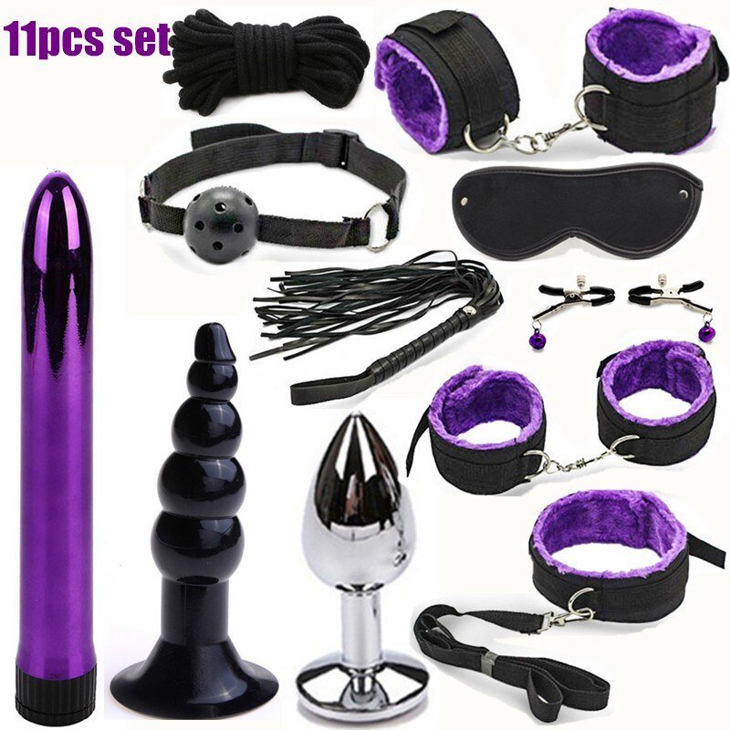 BDSM Erotic Toy Set Sexy Toys Adult Games Sex Bondage Restraint.Handcuffs Nipple Clamp Whip Collar Sex Toys for Couples - My StoreBDSM Erotic Toy Set Sexy Toys Adult Games Sex Bondage Restraint.Handcuffs Nipple Clamp Whip Collar Sex Toys for Couples33sextoysMy Store8pcs8pcsBDSM Erotic Toy Set Sexy Toys Adult Games Sex Bondage Restraint.Handcuffs Nipple Clamp Whip Collar Sex Toys for Couples