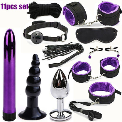 BDSM Erotic Toy Set Sexy Toys Adult Games Sex Bondage Restraint.Handcuffs Nipple Clamp Whip Collar Sex Toys for Couples - My StoreBDSM Erotic Toy Set Sexy Toys Adult Games Sex Bondage Restraint.Handcuffs Nipple Clamp Whip Collar Sex Toys for Couples33sextoysMy Store8pcs8pcsBDSM Erotic Toy Set Sexy Toys Adult Games Sex Bondage Restraint.Handcuffs Nipple Clamp Whip Collar Sex Toys for Couples