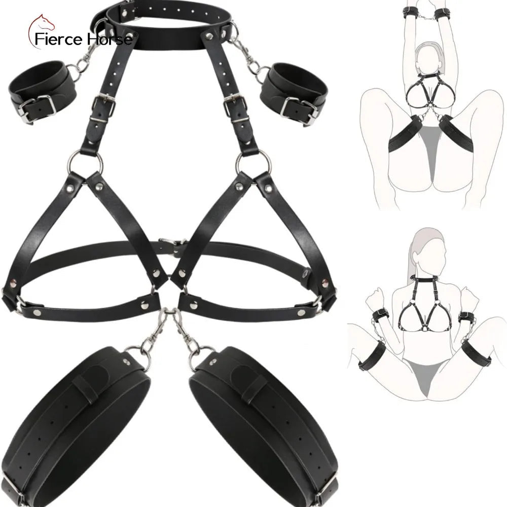 Bdsm Kit Adult Erotic Games SM Bondage 6 Styles Restraint Handcuffs Bondage Toys Couples Pleasure Slave Sex Toy Tool Bundle Game - My StoreBdsm Kit Adult Erotic Games SM Bondage 6 Styles Restraint Handcuffs Bondage Toys Couples Pleasure Slave Sex Toy Tool Bundle Gamethai - adultMy StoreFierce Horse BDSM - CBdsm Kit Adult Erotic Games SM Bondage 6 Styles Restraint Handcuffs Bondage Toys Couples Pleasure Slave Sex Toy Tool Bundle Game
