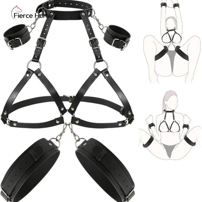Bdsm Kit Adult Erotic Games SM Bondage 6 Styles Restraint Handcuffs Bondage Toys Couples Pleasure Slave Sex Toy Tool Bundle Game - My StoreBdsm Kit Adult Erotic Games SM Bondage 6 Styles Restraint Handcuffs Bondage Toys Couples Pleasure Slave Sex Toy Tool Bundle Gamethai - adultMy StoreFierce Horse BDSM - CBdsm Kit Adult Erotic Games SM Bondage 6 Styles Restraint Handcuffs Bondage Toys Couples Pleasure Slave Sex Toy Tool Bundle Game