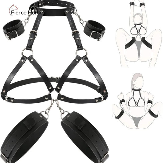 Bdsm Kit Adult Erotic Games SM Bondage 6 Styles Restraint Handcuffs Bondage Toys Couples Pleasure Slave Sex Toy Tool Bundle Game - My StoreBdsm Kit Adult Erotic Games SM Bondage 6 Styles Restraint Handcuffs Bondage Toys Couples Pleasure Slave Sex Toy Tool Bundle Gamethai - adultMy StoreFierce Horse BDSM - CBdsm Kit Adult Erotic Games SM Bondage 6 Styles Restraint Handcuffs Bondage Toys Couples Pleasure Slave Sex Toy Tool Bundle Game