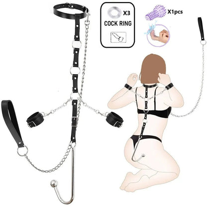Bdsm Kit Adult Erotic Games SM Bondage 6 Styles Restraint Handcuffs Bondage Toys Couples Pleasure Slave Sex Toy Tool Bundle Game - My StoreBdsm Kit Adult Erotic Games SM Bondage 6 Styles Restraint Handcuffs Bondage Toys Couples Pleasure Slave Sex Toy Tool Bundle Gamethai - adultMy StoreFierce Horse BDSM - ABdsm Kit Adult Erotic Games SM Bondage 6 Styles Restraint Handcuffs Bondage Toys Couples Pleasure Slave Sex Toy Tool Bundle Game
