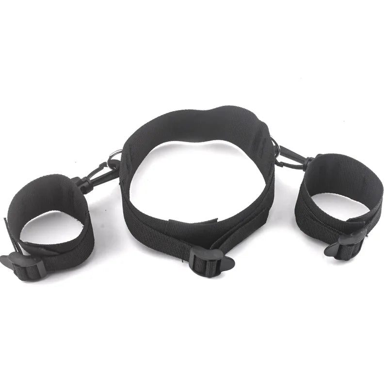 BDSM Neck Restraint Handcuff Adjustable Fastener SM Slave Sex Toy Nylon Handcuffs Erotic 18+ Adult Game Tool Kit Sex Shop - My StoreBDSM Neck Restraint Handcuff Adjustable Fastener SM Slave Sex Toy Nylon Handcuffs Erotic 18+ Adult Game Tool Kit Sex Shopthai - adultMy StoreBlackBDSM Neck Restraint Handcuff Adjustable Fastener SM Slave Sex Toy Nylon Handcuffs Erotic 18+ Adult Game Tool Kit Sex Shop