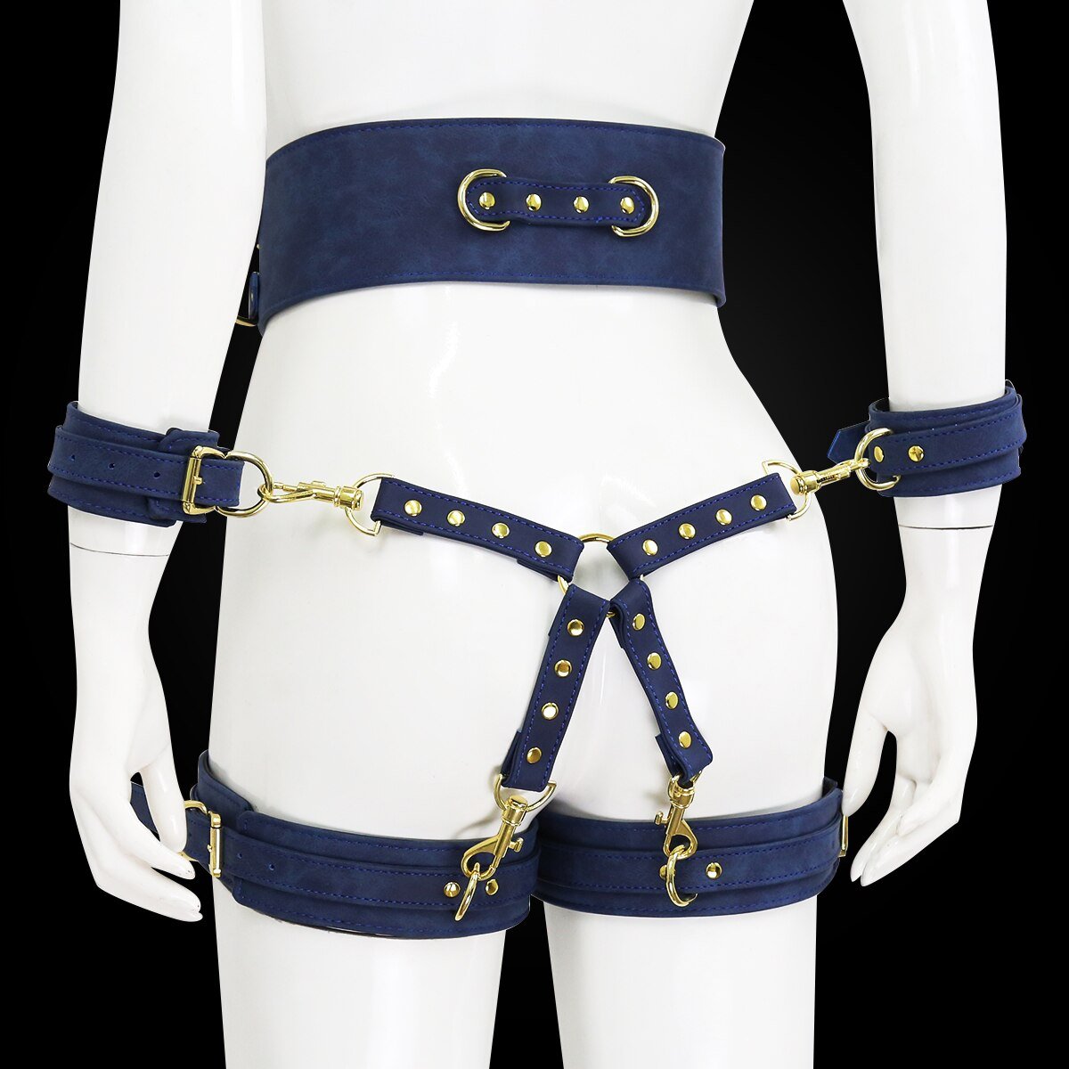 BDSM Sex Toy PU Leather Bondage Set Include Handcuffs.Belt. Legcuffs. Center Connection. Adult Toys Sex Bondage Toys for Women - My StoreBDSM Sex Toy PU Leather Bondage Set Include Handcuffs.Belt. Legcuffs. Center Connection. Adult Toys Sex Bondage Toys for Women33sextoysMy StoreWine redWine redBDSM Sex Toy PU Leather Bondage Set Include Handcuffs.Belt. Legcuffs. Center Connection. Adult Toys Sex Bondage Toys for Women