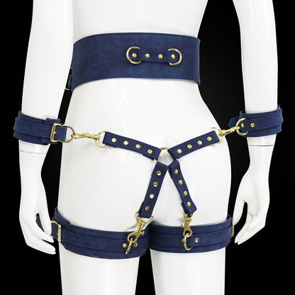 BDSM Sex Toy PU Leather Bondage Set Include Handcuffs.Belt. Legcuffs. Center Connection. Adult Toys Sex Bondage Toys for Women - My StoreBDSM Sex Toy PU Leather Bondage Set Include Handcuffs.Belt. Legcuffs. Center Connection. Adult Toys Sex Bondage Toys for Women33sextoysMy StoreWine redWine redBDSM Sex Toy PU Leather Bondage Set Include Handcuffs.Belt. Legcuffs. Center Connection. Adult Toys Sex Bondage Toys for Women