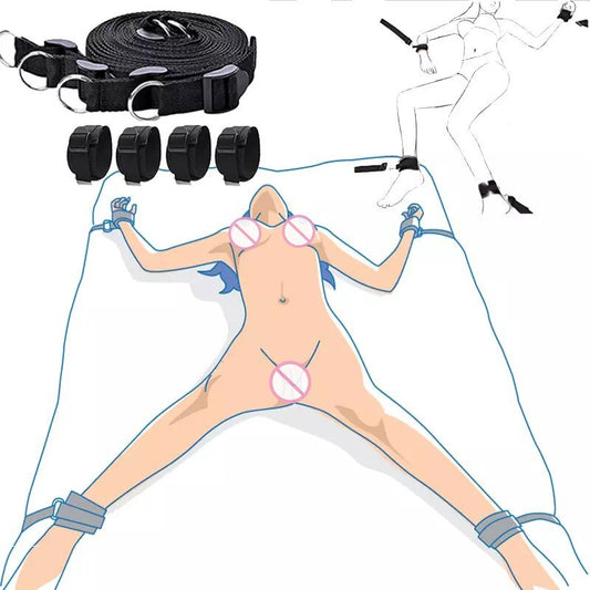 Bdsm Toys Under Bed Restraint Strap Erotic Sex Toys for Women Couples Bondage Set Handcuffs Fetish Slave Adult Games Toy Sexshop - My StoreBdsm Toys Under Bed Restraint Strap Erotic Sex Toys for Women Couples Bondage Set Handcuffs Fetish Slave Adult Games Toy Sexshop33sextoysMy Store441-Black441 - BlackBdsm Toys Under Bed Restraint Strap Erotic Sex Toys for Women Couples Bondage Set Handcuffs Fetish Slave Adult Games Toy Sexshop