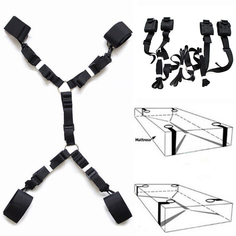 Bdsm Toys Under Bed Restraint Strap Erotic Sex Toys for Women Couples Bondage Set Handcuffs Fetish Slave Adult Games Toy Sexshop - My StoreBdsm Toys Under Bed Restraint Strap Erotic Sex Toys for Women Couples Bondage Set Handcuffs Fetish Slave Adult Games Toy Sexshop33sextoysMy Store441-Black441 - BlackBdsm Toys Under Bed Restraint Strap Erotic Sex Toys for Women Couples Bondage Set Handcuffs Fetish Slave Adult Games Toy Sexshop