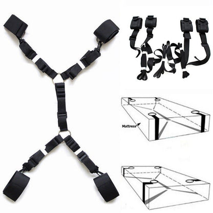 Bdsm Toys Under Bed Restraint Strap Erotic Sex Toys for Women Couples Bondage Set Handcuffs Fetish Slave Adult Games Toy Sexshop - My StoreBdsm Toys Under Bed Restraint Strap Erotic Sex Toys for Women Couples Bondage Set Handcuffs Fetish Slave Adult Games Toy Sexshop33sextoysMy Store441-Black441 - BlackBdsm Toys Under Bed Restraint Strap Erotic Sex Toys for Women Couples Bondage Set Handcuffs Fetish Slave Adult Games Toy Sexshop