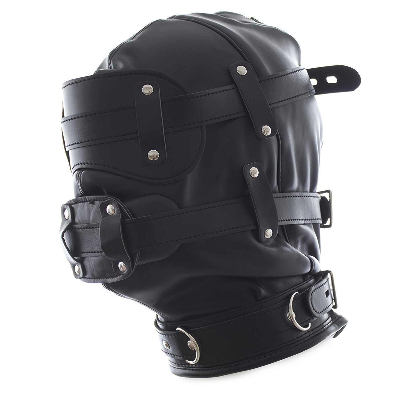 Black Leather BDSM Head Hood with Removable Blindfold And Dildos Mouthpiece Gag - Adult Sex Toy. SM Bondage Accessories Valentine'S Day Gift - My StoreBlack Leather BDSM Head Hood with Removable Blindfold And Dildos Mouthpiece Gag - Adult Sex Toy. SM Bondage Accessories Valentine'S Day Giftthai - adultMy StoreBlackBlack Leather BDSM Head Hood with Removable Blindfold And Dildos Mouthpiece Gag - Adult Sex Toy. SM Bondage Accessories Valentine'S Day Gift