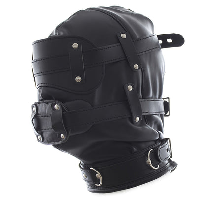 Black Leather BDSM Head Hood with Removable Blindfold And Dildos Mouthpiece Gag - Adult Sex Toy. SM Bondage Accessories Valentine'S Day Gift - My StoreBlack Leather BDSM Head Hood with Removable Blindfold And Dildos Mouthpiece Gag - Adult Sex Toy. SM Bondage Accessories Valentine'S Day Giftthai - adultMy StoreBlackBlack Leather BDSM Head Hood with Removable Blindfold And Dildos Mouthpiece Gag - Adult Sex Toy. SM Bondage Accessories Valentine'S Day Gift
