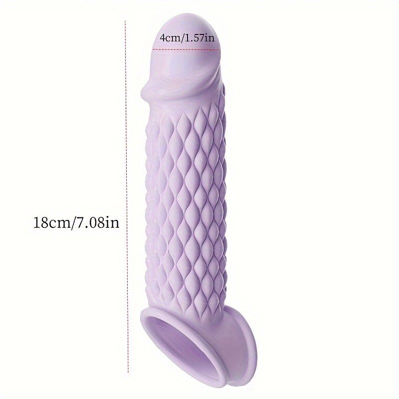 Blue Purple White Large TPE Material Wolf Tooth Mesh Simulation Penis Cover Penis Sleeve - My StoreBlue Purple White Large TPE Material Wolf Tooth Mesh Simulation Penis Cover Penis Sleevethai - adultMy StoreSky BlueBumpBlue Purple White Large TPE Material Wolf Tooth Mesh Simulation Penis Cover Penis Sleeve