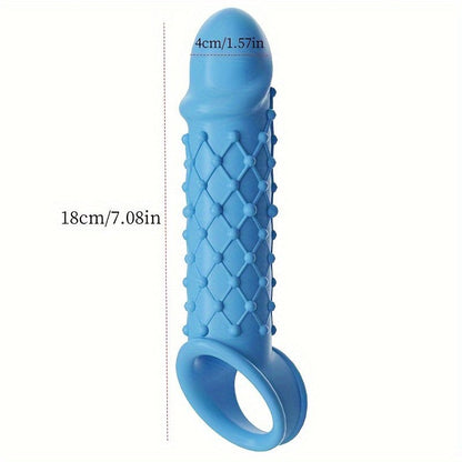 Blue Purple White Large TPE Material Wolf Tooth Mesh Simulation Penis Cover Penis Sleeve - My StoreBlue Purple White Large TPE Material Wolf Tooth Mesh Simulation Penis Cover Penis Sleevethai - adultMy StoreSky BlueReticulateBlue Purple White Large TPE Material Wolf Tooth Mesh Simulation Penis Cover Penis Sleeve