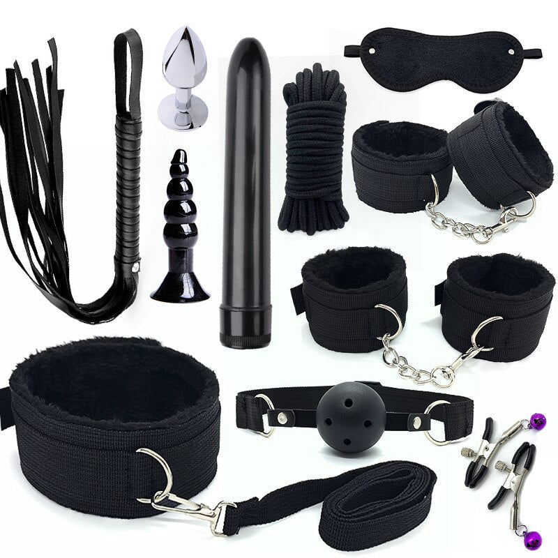 Bondage BDSM Kits Exotic Rope Play Sex Products for Adults Games Handcuffs Sexy Plush Toy for Couples Exotic Accessories 11pcs - My StoreBondage BDSM Kits Exotic Rope Play Sex Products for Adults Games Handcuffs Sexy Plush Toy for Couples Exotic Accessories 11pcs33sextoysMy StorePinkPinkBondage BDSM Kits Exotic Rope Play Sex Products for Adults Games Handcuffs Sexy Plush Toy for Couples Exotic Accessories 11pcs