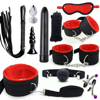 Bondage BDSM Kits Exotic Rope Play Sex Products for Adults Games Handcuffs Sexy Plush Toy for Couples Exotic Accessories 11pcs - My StoreBondage BDSM Kits Exotic Rope Play Sex Products for Adults Games Handcuffs Sexy Plush Toy for Couples Exotic Accessories 11pcs33sextoysMy StorePinkPinkBondage BDSM Kits Exotic Rope Play Sex Products for Adults Games Handcuffs Sexy Plush Toy for Couples Exotic Accessories 11pcs