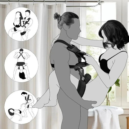 Bondage Love Slings for Couples Sex Swing Set with Adjustable Strap Adult BDSM Sex Toy Soft Plush Padding Mat Sex Restraints Toy - My StoreBondage Love Slings for Couples Sex Swing Set with Adjustable Strap Adult BDSM Sex Toy Soft Plush Padding Mat Sex Restraints Toythai - adultMy StoreblackBondage Love Slings for Couples Sex Swing Set with Adjustable Strap Adult BDSM Sex Toy Soft Plush Padding Mat Sex Restraints Toy