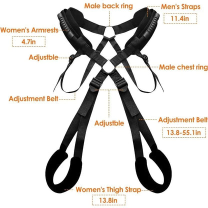 Bondage Love Slings for Couples Sex Swing Set with Adjustable Strap Adult BDSM Sex Toy Soft Plush Padding Mat Sex Restraints Toy - My StoreBondage Love Slings for Couples Sex Swing Set with Adjustable Strap Adult BDSM Sex Toy Soft Plush Padding Mat Sex Restraints Toythai - adultMy StoreblackBondage Love Slings for Couples Sex Swing Set with Adjustable Strap Adult BDSM Sex Toy Soft Plush Padding Mat Sex Restraints Toy