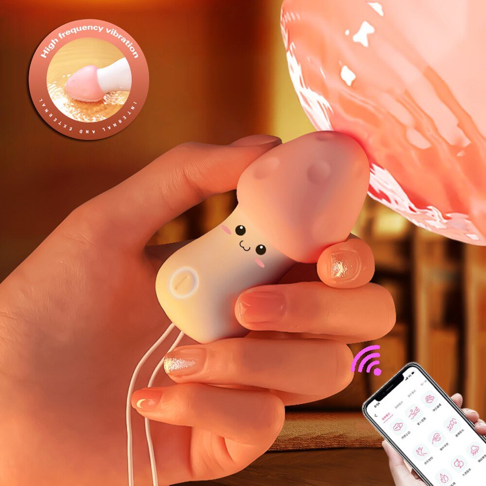 มินิที่มีประสิทธิภาพ Bullet Vibrator รีโมทแอปควบคุมหัวเห็ดผู้หญิง Clitoral Stimulator ช่องคลอด G จุด Masturbation เร้าอารมณ์ Vibr - My Storeมินิที่มีประสิทธิภาพ Bullet Vibrator รีโมทแอปควบคุมหัวเห็ดผู้หญิง Clitoral Stimulator ช่องคลอด G จุด Masturbation เร้าอารมณ์ Vibrthai - adultMy StoreAPP controlมินิที่มีประสิทธิภาพ Bullet Vibrator รีโมทแอปควบคุมหัวเห็ดผู้หญิง Clitoral Stimulator ช่องคลอด G จุด Masturbation เร้าอารมณ์ Vibr