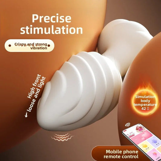 Butt Plug Anal Vibrator Prostate Massager for Men Wireless APP Vibrating Anal Plug for Women Adult Sex Toy for Gay Couples - My StoreButt Plug Anal Vibrator Prostate Massager for Men Wireless APP Vibrating Anal Plug for Women Adult Sex Toy for Gay Couplesthai - adultMy StoreWhiteButt Plug Anal Vibrator Prostate Massager for Men Wireless APP Vibrating Anal Plug for Women Adult Sex Toy for Gay Couples