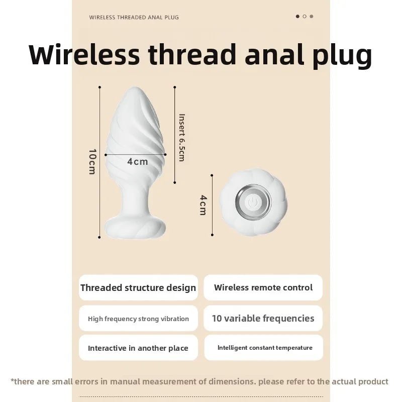 Butt Plug Anal Vibrator Prostate Massager for Men Wireless APP Vibrating Anal Plug for Women Adult Sex Toy for Gay Couples - My StoreButt Plug Anal Vibrator Prostate Massager for Men Wireless APP Vibrating Anal Plug for Women Adult Sex Toy for Gay Couplesthai - adultMy StoreWhiteButt Plug Anal Vibrator Prostate Massager for Men Wireless APP Vibrating Anal Plug for Women Adult Sex Toy for Gay Couples
