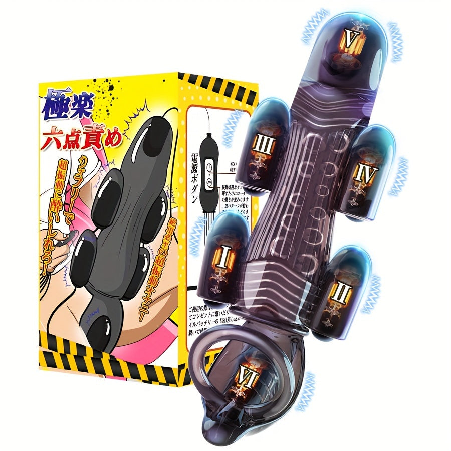 Electric Penis Massager. Glans Massage Penis Stimulator. Human Safe TPE Material. Male Penis Insert. Male Products. Erotic Products. Male Masturbation Sex Toys. Black Airplane Cup. Bring Pleasure Stimulation Feeling
