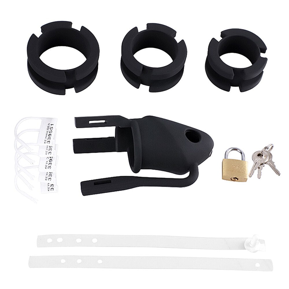 CHASTE BIRD 3D Printed Minus/Plus Cage Male Chastity Device Double - Arc Cuff Penis Ring Cock Belt Erotic Sex Toys for Men - My StoreCHASTE BIRD 3D Printed Minus/Plus Cage Male Chastity Device Double - Arc Cuff Penis Ring Cock Belt Erotic Sex Toys for Men33sextoysMy StoreBlackBlackCHASTE BIRD 3D Printed Minus/Plus Cage Male Chastity Device Double - Arc Cuff Penis Ring Cock Belt Erotic Sex Toys for Men