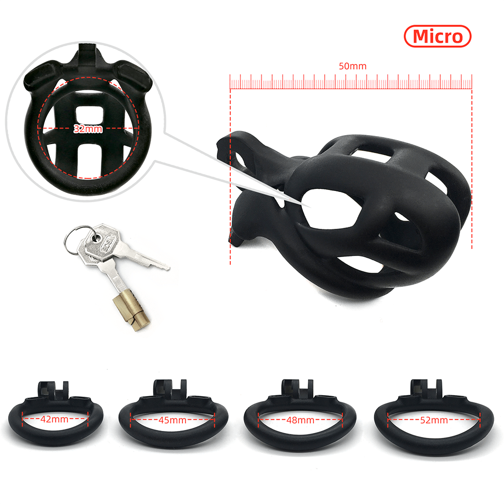 Cobra Male Chastity Device Kit Cock Cage Cock Ring BDSM Adult Games Sex Toys for Men Penis Ring Resin Sleeve PenisTrainer Cage - My StoreCobra Male Chastity Device Kit Cock Cage Cock Ring BDSM Adult Games Sex Toys for Men Penis Ring Resin Sleeve PenisTrainer Cage33sextoysMy StoreMicroMicroCobra Male Chastity Device Kit Cock Cage Cock Ring BDSM Adult Games Sex Toys for Men Penis Ring Resin Sleeve PenisTrainer Cage