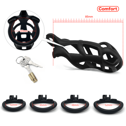 Cobra Male Chastity Device Kit Cock Cage Cock Ring BDSM Adult Games Sex Toys for Men Penis Ring Resin Sleeve PenisTrainer Cage - My StoreCobra Male Chastity Device Kit Cock Cage Cock Ring BDSM Adult Games Sex Toys for Men Penis Ring Resin Sleeve PenisTrainer Cage33sextoysMy StoreMicroMicroCobra Male Chastity Device Kit Cock Cage Cock Ring BDSM Adult Games Sex Toys for Men Penis Ring Resin Sleeve PenisTrainer Cage