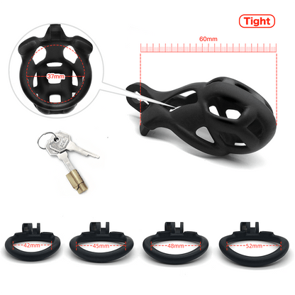 Cobra Male Chastity Device Kit Cock Cage Cock Ring BDSM Adult Games Sex Toys for Men Penis Ring Resin Sleeve PenisTrainer Cage - My StoreCobra Male Chastity Device Kit Cock Cage Cock Ring BDSM Adult Games Sex Toys for Men Penis Ring Resin Sleeve PenisTrainer Cage33sextoysMy StoreMicroMicroCobra Male Chastity Device Kit Cock Cage Cock Ring BDSM Adult Games Sex Toys for Men Penis Ring Resin Sleeve PenisTrainer Cage