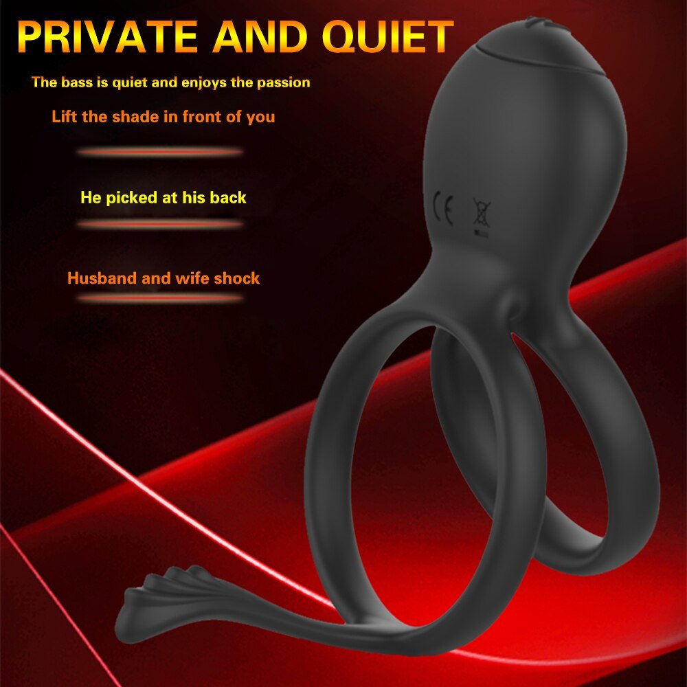 Cock Ring Vibrator สำหรับชายคู่แหวนอวัยวะเพศชาย Delay Ejaculation Cock นวด G Spot Clitoris เซ็กซ์ทอยสำหรับคู่ - My StoreCock Ring Vibrator สำหรับชายคู่แหวนอวัยวะเพศชาย Delay Ejaculation Cock นวด G Spot Clitoris เซ็กซ์ทอยสำหรับคู่thai - adultMy StoreTHRedCock Ring Vibrator สำหรับชายคู่แหวนอวัยวะเพศชาย Delay Ejaculation Cock นวด G Spot Clitoris เซ็กซ์ทอยสำหรับคู่