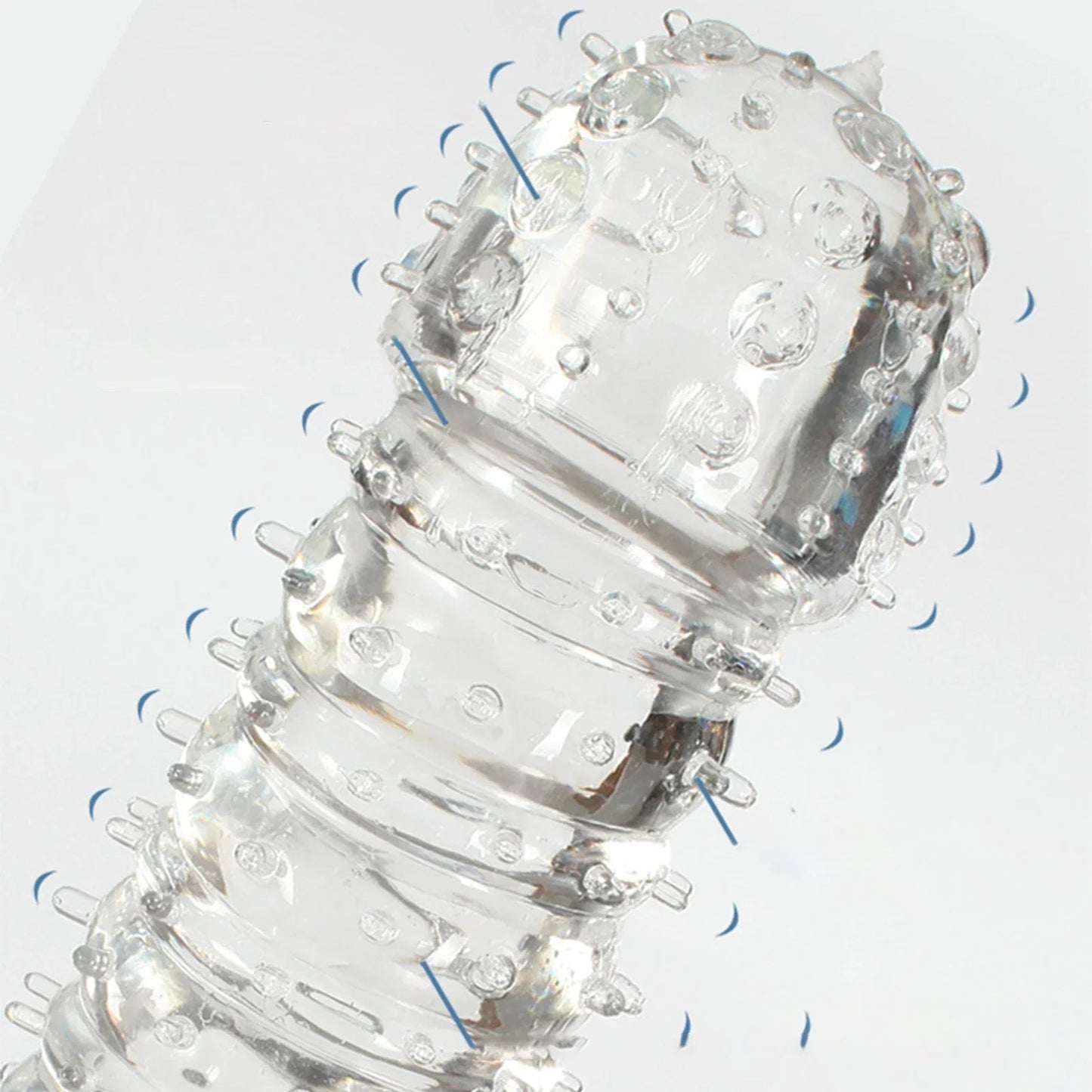 Crystal Ribbed Spikes Dick Extender Penis Enlargement Sleeve Condoms Adult Toys Resuable Condoms G Spot Stimulation Penis Sleeve - My StoreCrystal Ribbed Spikes Dick Extender Penis Enlargement Sleeve Condoms Adult Toys Resuable Condoms G Spot Stimulation Penis Sleevethai - adultMy StoreBCrystal Ribbed Spikes Dick Extender Penis Enlargement Sleeve Condoms Adult Toys Resuable Condoms G Spot Stimulation Penis Sleeve