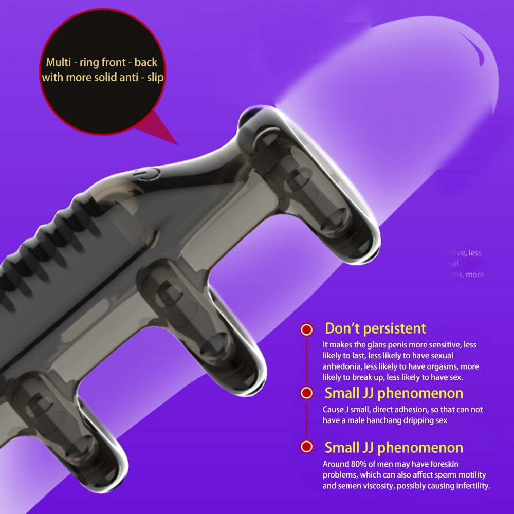 Dick Vibrating Penis Rings for Male Delay Ejaculation Men Sex Toys Silicon Penis Sleeve Ring Cock Ring Men Chastity Cage Device - My StoreDick Vibrating Penis Rings for Male Delay Ejaculation Men Sex Toys Silicon Penis Sleeve Ring Cock Ring Men Chastity Cage Device33sextoysMy StoreAs shownAs shownDick Vibrating Penis Rings for Male Delay Ejaculation Men Sex Toys Silicon Penis Sleeve Ring Cock Ring Men Chastity Cage Device