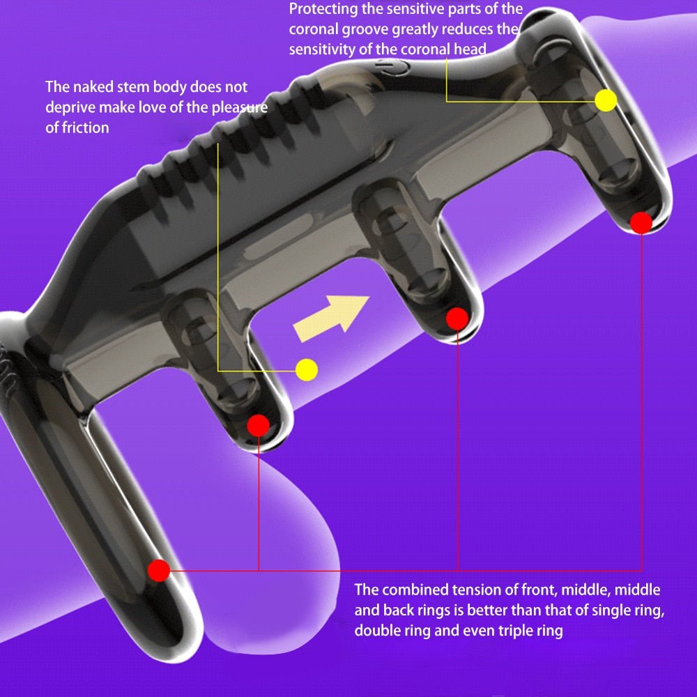 Dick Vibrating Penis Rings for Male Delay Ejaculation Men Sex Toys Silicon Penis Sleeve Ring Cock Ring Men Chastity Cage Device - My StoreDick Vibrating Penis Rings for Male Delay Ejaculation Men Sex Toys Silicon Penis Sleeve Ring Cock Ring Men Chastity Cage Device33sextoysMy StoreAs shownAs shownDick Vibrating Penis Rings for Male Delay Ejaculation Men Sex Toys Silicon Penis Sleeve Ring Cock Ring Men Chastity Cage Device