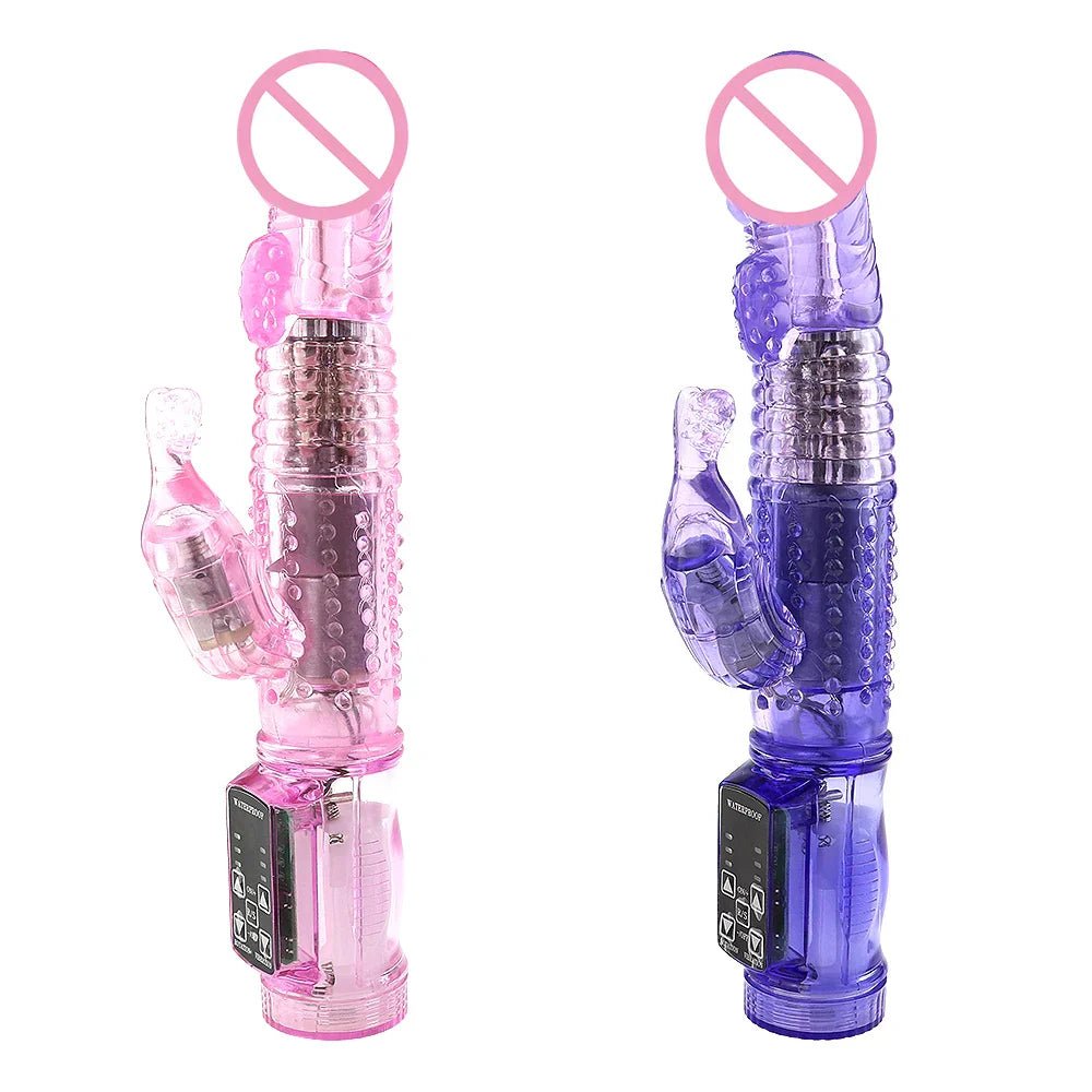 Dildo Rabbit Vibrator Masturbator G Spot 12 Speeds Vibration Dual Motor Massager Clitoris Rotation Stimulator Female Sex Toy - My StoreDildo Rabbit Vibrator Masturbator G Spot 12 Speeds Vibration Dual Motor Massager Clitoris Rotation Stimulator Female Sex Toythai - adultMy StorePurpleDildo Rabbit Vibrator Masturbator G Spot 12 Speeds Vibration Dual Motor Massager Clitoris Rotation Stimulator Female Sex Toy