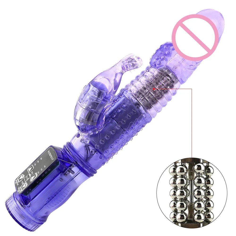 Dildo Rabbit Vibrator Masturbator G Spot 12 Speeds Vibration Dual Motor Massager Clitoris Rotation Stimulator Female Sex Toy - My StoreDildo Rabbit Vibrator Masturbator G Spot 12 Speeds Vibration Dual Motor Massager Clitoris Rotation Stimulator Female Sex Toythai - adultMy StorePurpleDildo Rabbit Vibrator Masturbator G Spot 12 Speeds Vibration Dual Motor Massager Clitoris Rotation Stimulator Female Sex Toy