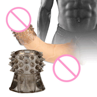 Drop Shipping Men Spike Soft TPE Cock Ring Extender Penis Sleeve Delay Time Adults Sex Product - My StoreDrop Shipping Men Spike Soft TPE Cock Ring Extender Penis Sleeve Delay Time Adults Sex Product33sextoysMy StoreDrop Shipping Men Spike Soft TPE Cock Ring Extender Penis Sleeve Delay Time Adults Sex Product