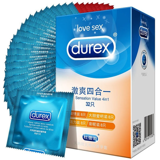 Durex Condoms Ultra Thin Natural Latex Penis Cock Sleeve Mixed 4 Types Pleasures Extra Lubricated Condom Sex Toys for Men - My StoreDurex Condoms Ultra Thin Natural Latex Penis Cock Sleeve Mixed 4 Types Pleasures Extra Lubricated Condom Sex Toys for Men33sextoysMy StoreChina-32pcsTH32pcsDurex Condoms Ultra Thin Natural Latex Penis Cock Sleeve Mixed 4 Types Pleasures Extra Lubricated Condom Sex Toys for Men