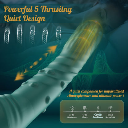 Thrusting Dildo Vibrator. Realistic Dildos With Beaded Push Aside & Pinching. Female Vibrators With Deep Thrust. Sex Toys For Women. G Spot Vagina Massage. Vibrating Anal Plugs Butt Clitoris Stimulator. Adult Product Supplies