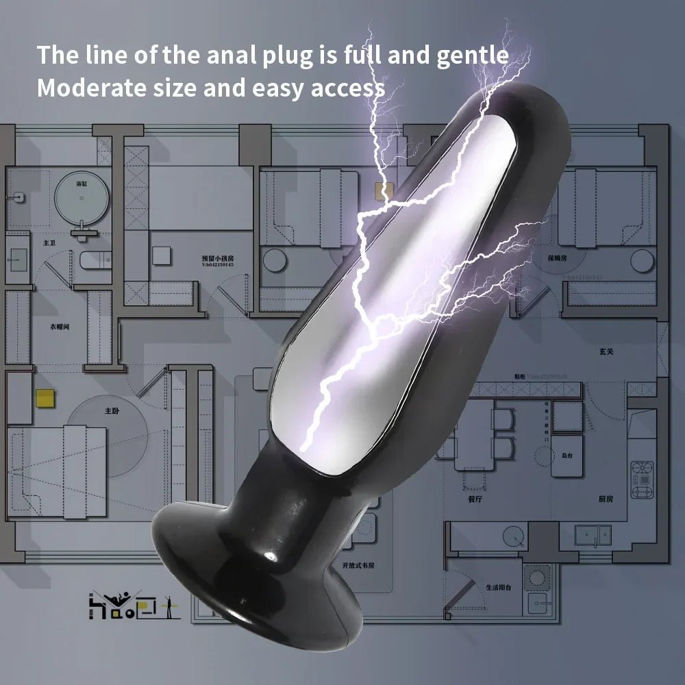 Electric Shock Anal Bead Butt Plug Pulse Vibrator for Women Man Masturbator Clitoris Stimulator Prostate Massage Adult Sex Toys - My StoreElectric Shock Anal Bead Butt Plug Pulse Vibrator for Women Man Masturbator Clitoris Stimulator Prostate Massage Adult Sex Toysthai - adultMy StoreSet SElectric Shock Anal Bead Butt Plug Pulse Vibrator for Women Man Masturbator Clitoris Stimulator Prostate Massage Adult Sex Toys