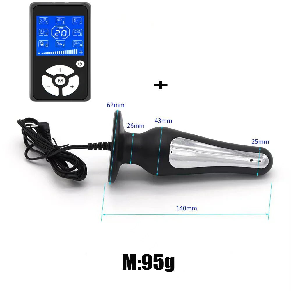 Electric Shock Anal Bead Butt Plug Pulse Vibrator for Women Man Masturbator Clitoris Stimulator Prostate Massage Adult Sex Toys - My StoreElectric Shock Anal Bead Butt Plug Pulse Vibrator for Women Man Masturbator Clitoris Stimulator Prostate Massage Adult Sex Toysthai - adultMy StoreSet MElectric Shock Anal Bead Butt Plug Pulse Vibrator for Women Man Masturbator Clitoris Stimulator Prostate Massage Adult Sex Toys