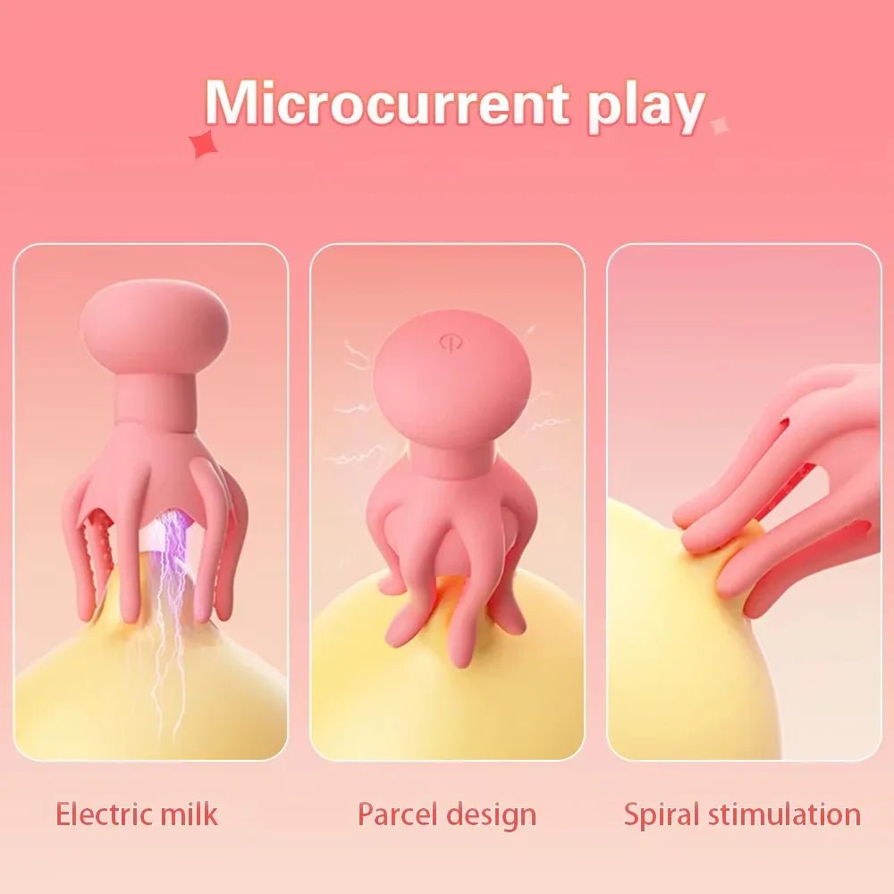 Electric Shock Breast Massage glans massager Vibrator Nipple G - Spot Stimulation Clitoris Sucker Male Female Masturbator Sex Toy - My StoreElectric Shock Breast Massage glans massager Vibrator Nipple G - Spot Stimulation Clitoris Sucker Male Female Masturbator Sex Toythai - adultMy StorePinkElectric Shock Breast Massage glans massager Vibrator Nipple G - Spot Stimulation Clitoris Sucker Male Female Masturbator Sex Toy