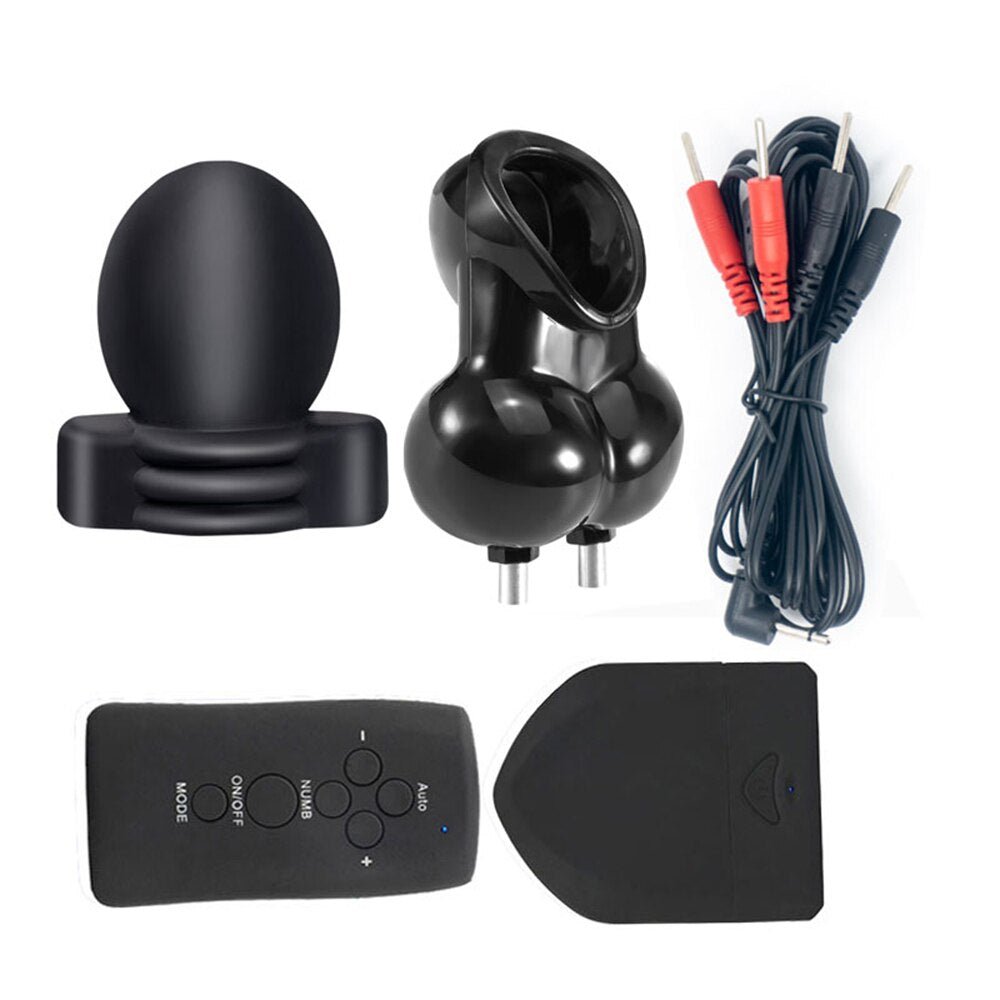 Electric Shock Glans Trainer SM Male Masturbator Scrotum Bondage Massage Chasity Cage Wireless Remote Control Sex Toys BDSM - My StoreElectric Shock Glans Trainer SM Male Masturbator Scrotum Bondage Massage Chasity Cage Wireless Remote Control Sex Toys BDSM33sextoysMy StoreAAElectric Shock Glans Trainer SM Male Masturbator Scrotum Bondage Massage Chasity Cage Wireless Remote Control Sex Toys BDSM