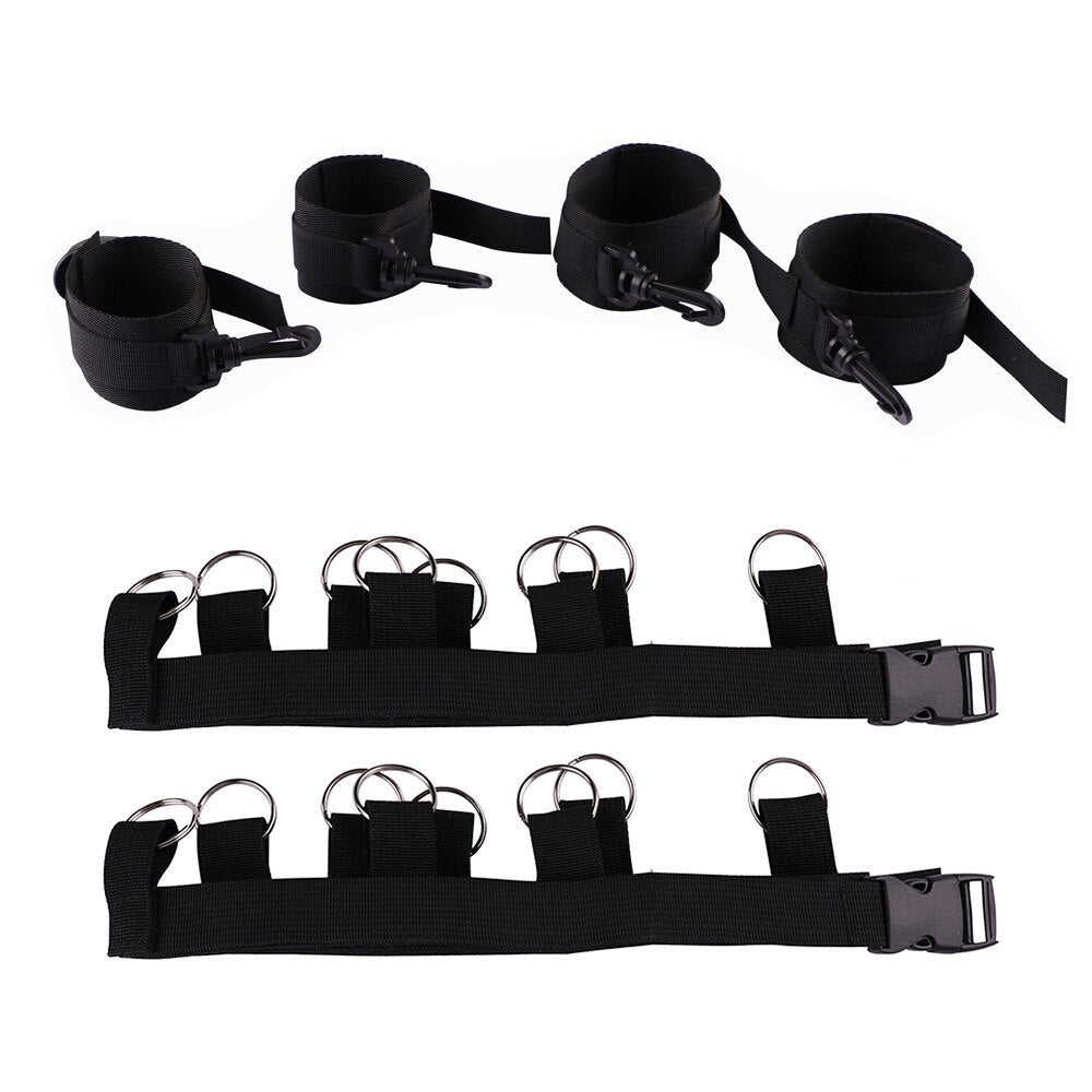 Erotic SM Adults Games Sex Toys for Women Wrists Ankle Cuffs Under Bed BDSM Bondage Restraint Nylon Sex Handcuffs - My StoreErotic SM Adults Games Sex Toys for Women Wrists Ankle Cuffs Under Bed BDSM Bondage Restraint Nylon Sex Handcuffs33sextoysMy Store33Erotic SM Adults Games Sex Toys for Women Wrists Ankle Cuffs Under Bed BDSM Bondage Restraint Nylon Sex Handcuffs