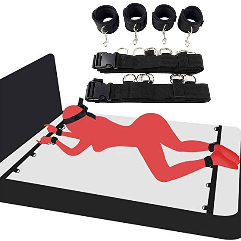 Erotic SM Adults Games Sex Toys for Women Wrists Ankle Cuffs Under Bed BDSM Bondage Restraint Nylon Sex Handcuffs - My StoreErotic SM Adults Games Sex Toys for Women Wrists Ankle Cuffs Under Bed BDSM Bondage Restraint Nylon Sex Handcuffs33sextoysMy Store11Erotic SM Adults Games Sex Toys for Women Wrists Ankle Cuffs Under Bed BDSM Bondage Restraint Nylon Sex Handcuffs