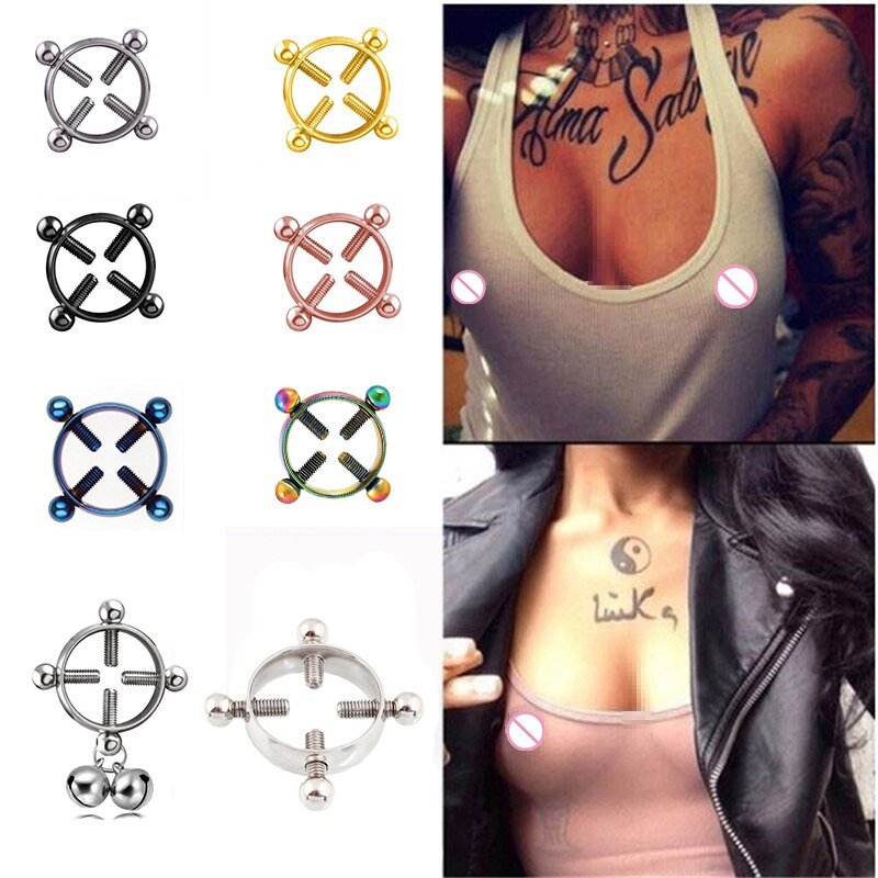 Eroticos Adult Games for Women Stainless Steel Round Non Piercing Nipple Clamps Sex Toys for Couples BDSM Bondage Slave Sex Shop - My StoreEroticos Adult Games for Women Stainless Steel Round Non Piercing Nipple Clamps Sex Toys for Couples BDSM Bondage Slave Sex Shop33sextoysMy StoreGangSeGangSeEroticos Adult Games for Women Stainless Steel Round Non Piercing Nipple Clamps Sex Toys for Couples BDSM Bondage Slave Sex Shop