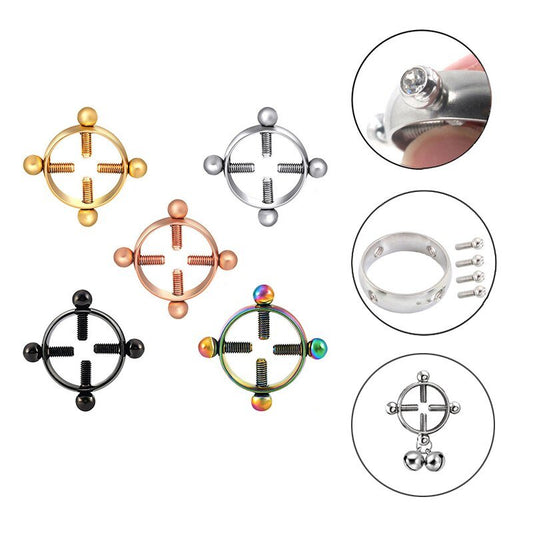Eroticos Adult Games for Women Stainless Steel Round Non Piercing Nipple Clamps Sex Toys for Couples BDSM Bondage Slave Sex Shop - My StoreEroticos Adult Games for Women Stainless Steel Round Non Piercing Nipple Clamps Sex Toys for Couples BDSM Bondage Slave Sex Shop33sextoysMy StoreGangSeGangSeEroticos Adult Games for Women Stainless Steel Round Non Piercing Nipple Clamps Sex Toys for Couples BDSM Bondage Slave Sex Shop