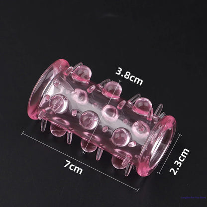 Extension Penis Sleeve Cock Rings For Men Enlarger Glans Particles Condom Lasting Delayed Sex Toys Adult Sexual Dotted Sex Goods - My StoreExtension Penis Sleeve Cock Rings For Men Enlarger Glans Particles Condom Lasting Delayed Sex Toys Adult Sexual Dotted Sex Goodsthai - adultMy Store1Extension Penis Sleeve Cock Rings For Men Enlarger Glans Particles Condom Lasting Delayed Sex Toys Adult Sexual Dotted Sex Goods