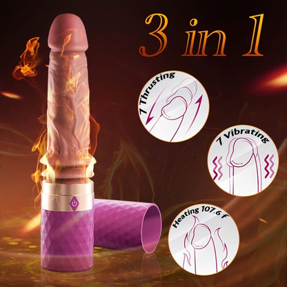 Female Ultra Realistic Dildo Vibrator Hand - held Fake Cock Telescopic Heating Strong Vibration AV Stick Massage Stick Device USB Charging Fake Sun Adult Sex Toys - My StoreFemale Ultra Realistic Dildo Vibrator Hand - held Fake Cock Telescopic Heating Strong Vibration AV Stick Massage Stick Device USB Charging Fake Sun Adult Sex Toysthai - adultMy StoreBurgundyOne Size Fits AllFemale Ultra Realistic Dildo Vibrator Hand - held Fake Cock Telescopic Heating Strong Vibration AV Stick Massage Stick D