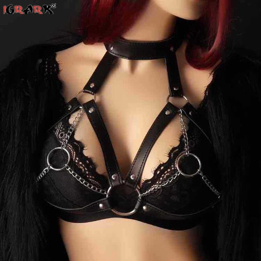Fetish BDSM Bondage Sexy Lingerie Underwear Collar Body Harness Sex Toys Dresses for Women Couples Adults Belt Chain Slave 18+ - My StoreFetish BDSM Bondage Sexy Lingerie Underwear Collar Body Harness Sex Toys Dresses for Women Couples Adults Belt Chain Slave 18+33sextoysMy StoreChina-BlackTHBlackFetish BDSM Bondage Sexy Lingerie Underwear Collar Body Harness Sex Toys Dresses for Women Couples Adults Belt Chain Slave 18+
